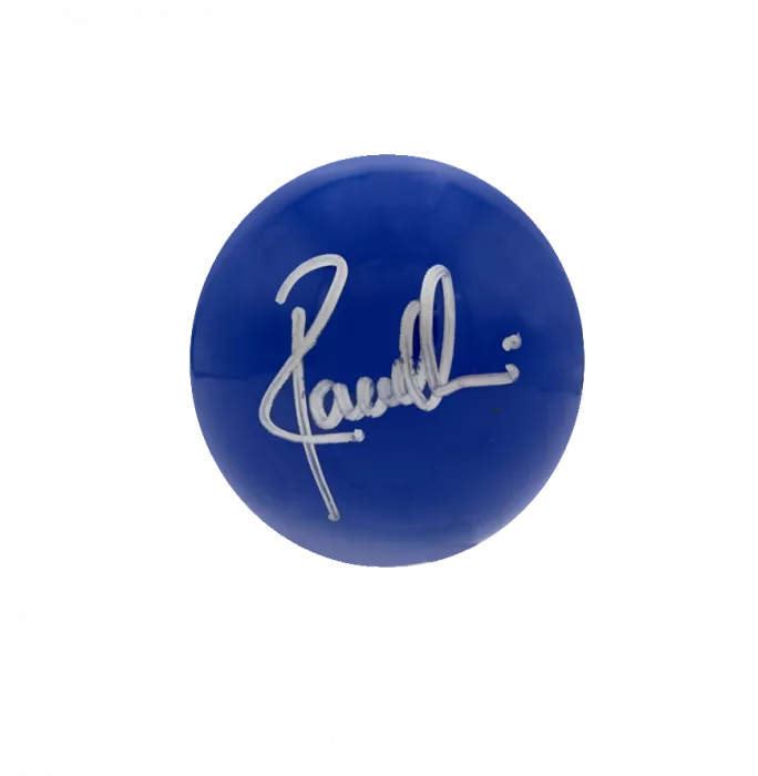 Ronnie O'Sullivan Signed Blue Snooker Ball In Acrylic Case