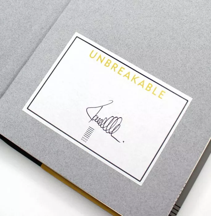 Ronnie O'Sullivan Signed Book: Unbreakable - Bookplate Edition