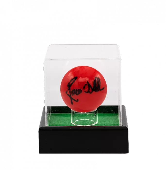 Ronnie O'Sullivan Signed Red Snooker Ball In Acrylic Case