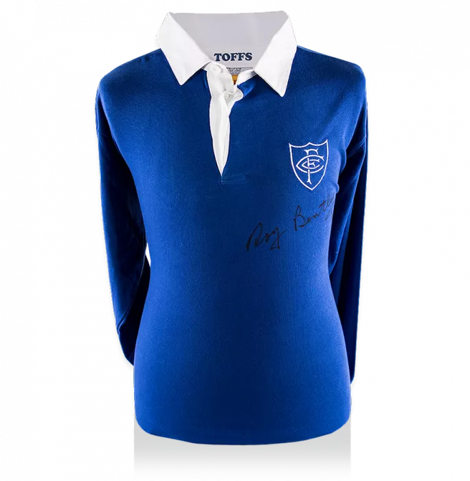 Roy Bentley Front Signed Retro Chelsea Home Shirt