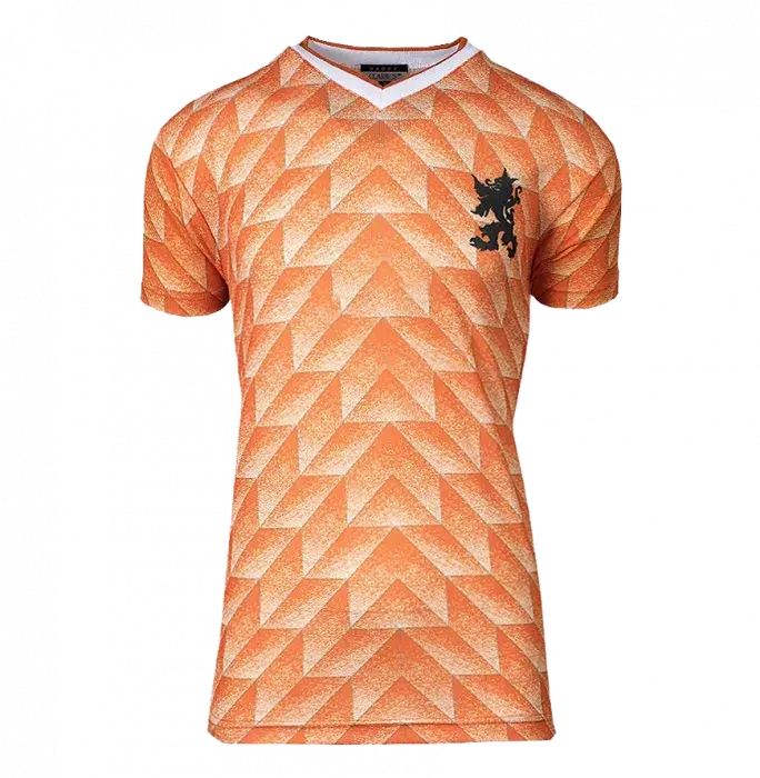 Ruud Gullit Back Signed Netherlands 1988 Home Shirt In Classic Frame