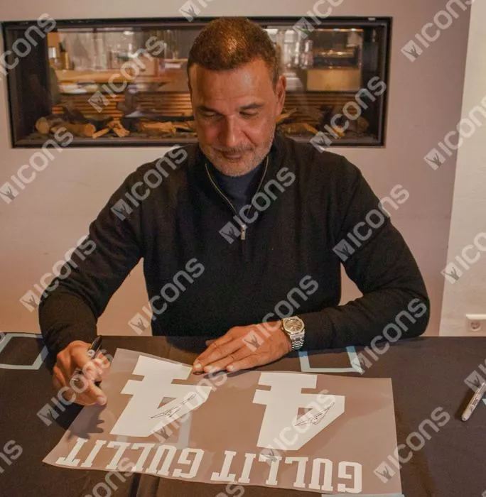 Ruud Gullit Official Chelsea FC Signed And Framed 1998 ECWC Shirt