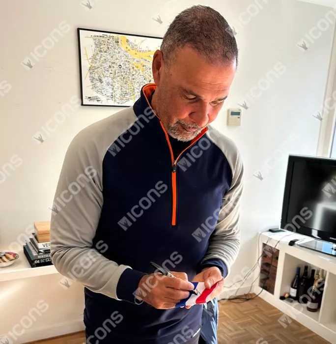 Ruud Gullit Signed And Framed Netherlands Captain's Armband
