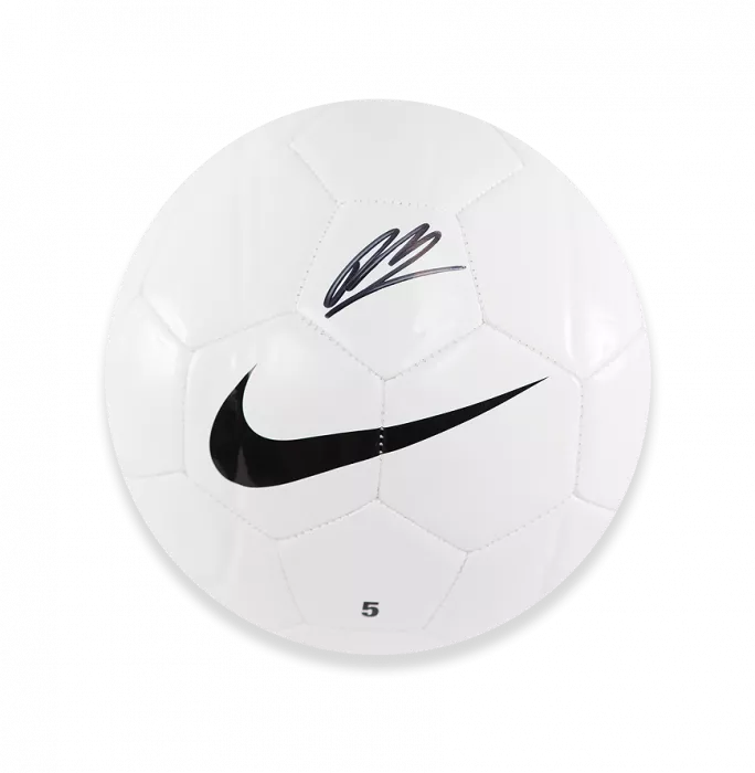 Ryan Bertrand Official England Signed Nike Football In Acrylic Case