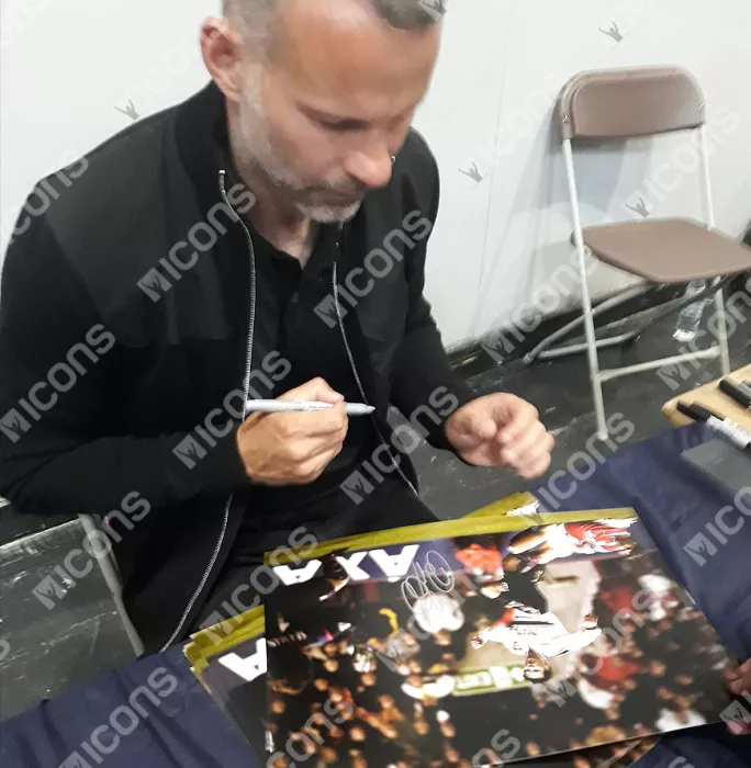Ryan Giggs Signed Manchester United Photo: Iconic FA Cup Goal Vs Arsenal