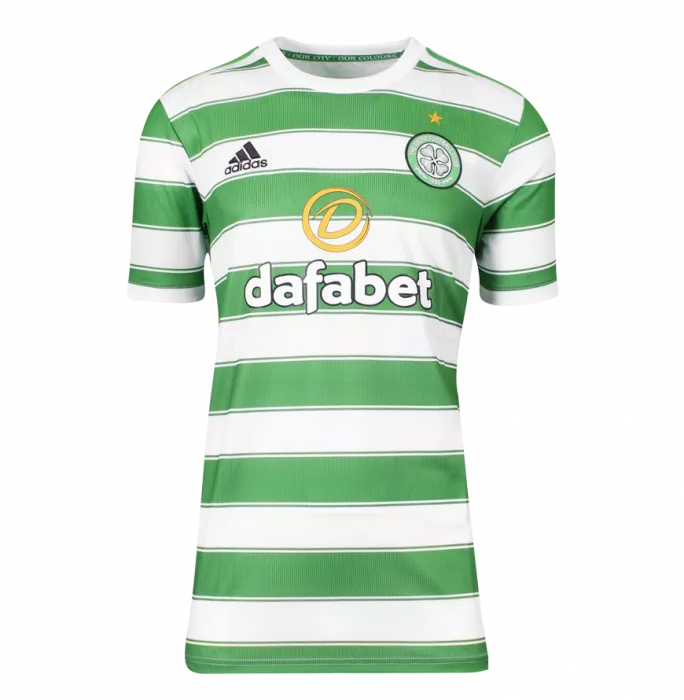 Scott Brown Back Signed Celtic FC 2021-22 Home Shirt In Hero Frame: Option 1