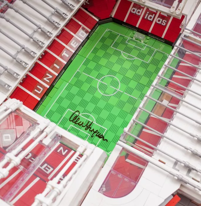 Sir Alex Ferguson Signed LEGO® Old Trafford Set