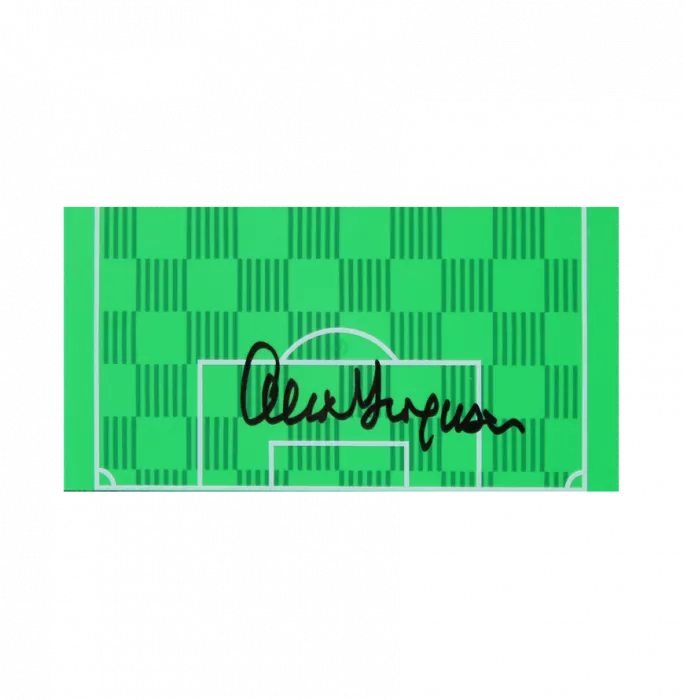 Sir Alex Ferguson Signed LEGO® Old Trafford Set