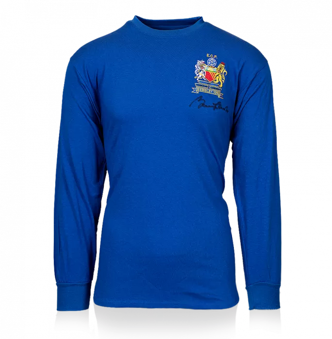 Sir Bobby Charlton Signed Manchester United Away Shirt: 1968 European Cup Final Edition