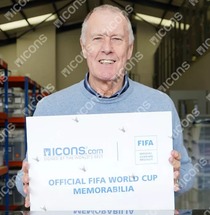 Sir Geoff Hurst Official 1966 FIFA World Cup™ Signed And Framed England Photo: 1966 Final Hat-Trick