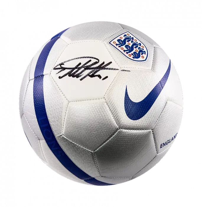 Sir Geoff Hurst Signed England Branded Football