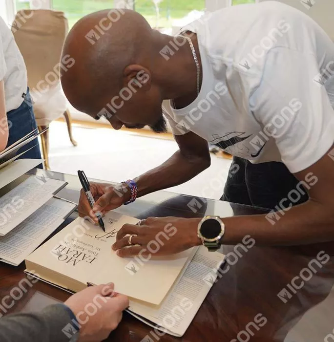 Sir Mo Farah Signed Book: Twin Ambitions – My Autobiography