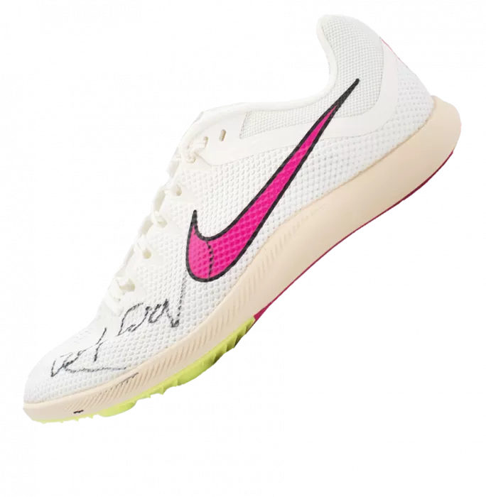 Sir Mo Farah Signed Nike Zoom Rival Distance Spikes