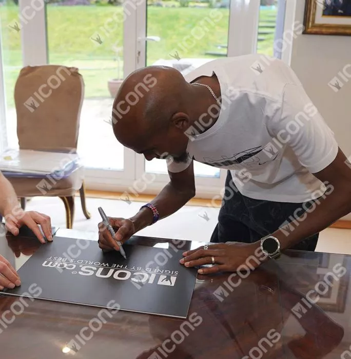 Sir Mo Farah Signed Photo: London 2012 Men's 5 000m Gold