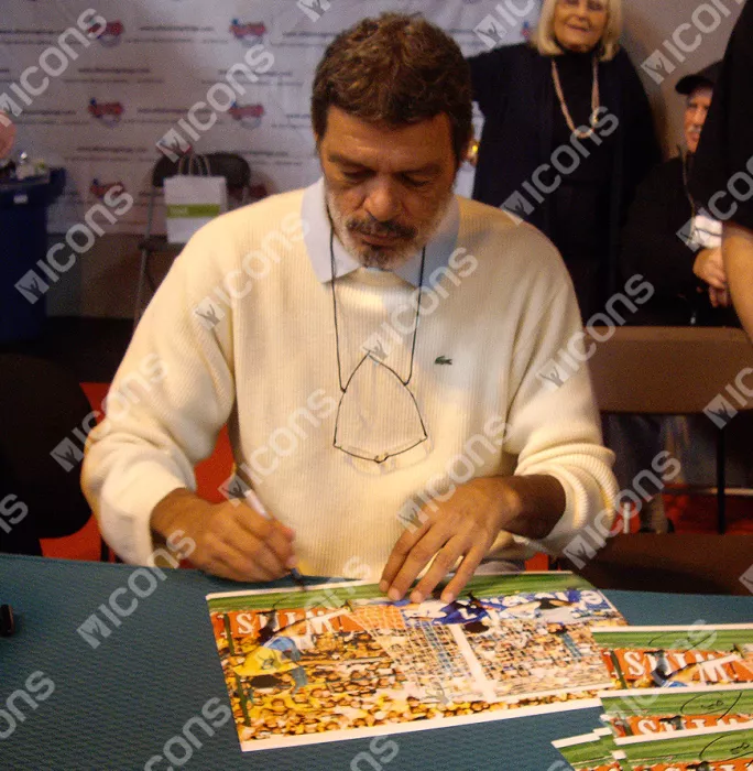 Socrates Signed Brazil Photo: 1982 FIFA World Cup Goal Vs Italy