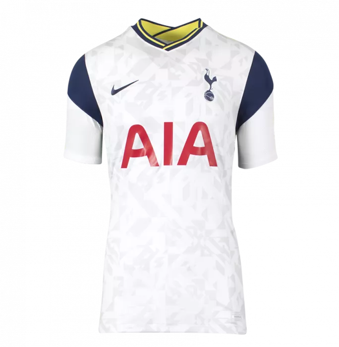 Son Heung-min Back Signed Tottenham Hotspur 2020-21 Home Shirt In Classic Frame