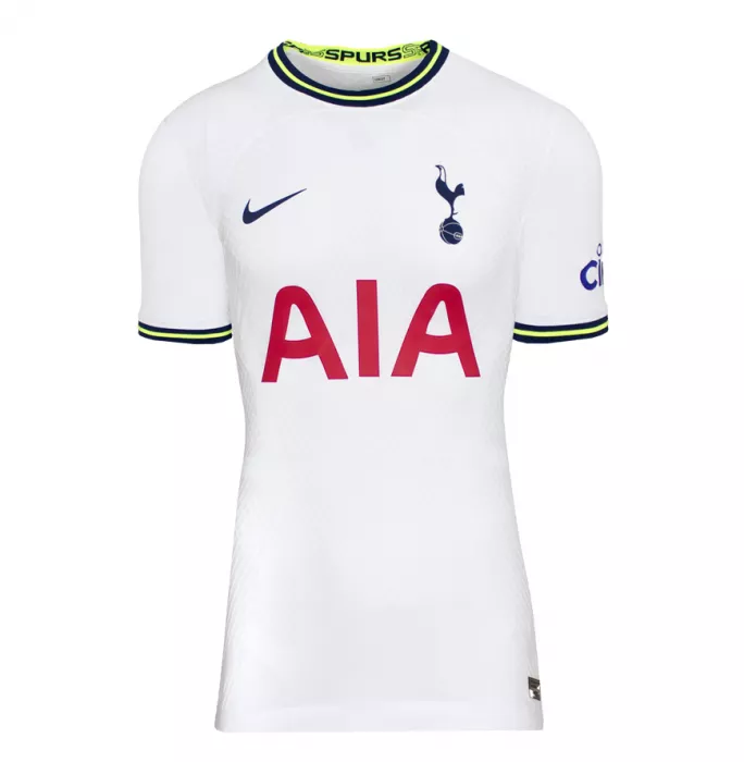 Son Heung-min Back Signed Tottenham Hotspur 2022-23 Home Shirt In Hero Frame: Option 1