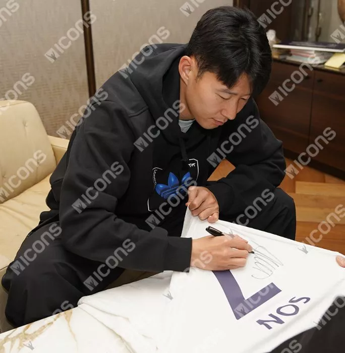 Son Heung-min Back Signed Tottenham Hotspur 2022-23 Home Shirt - Match Issue