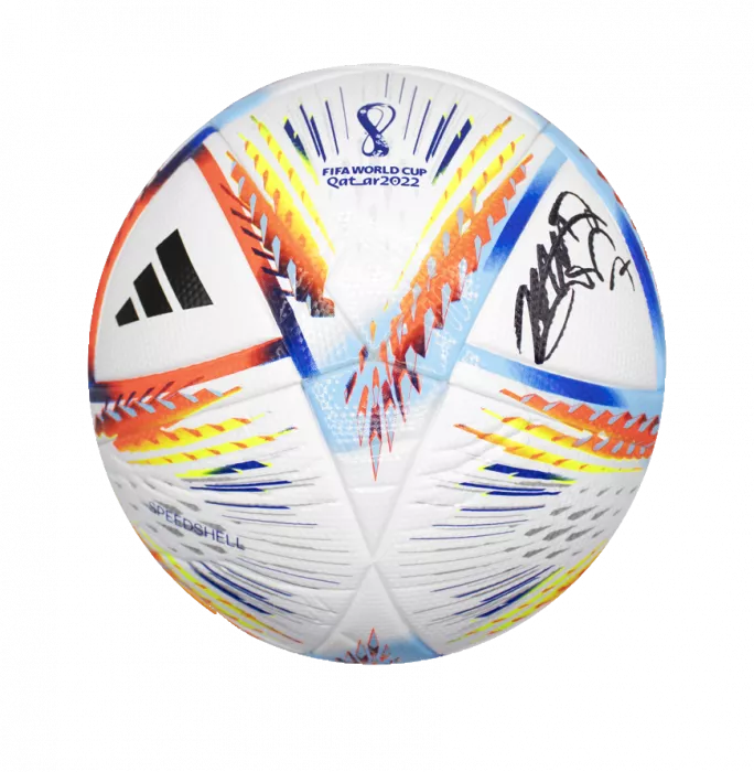Son Heung-min Signed 2022 FIFA World Cup Football In Acrylic Case