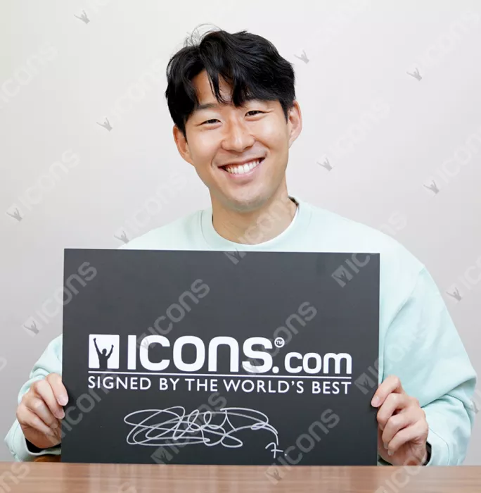 Son Heung-min Signed Plaque And Photo Frame: 2025 UEFA Europa League Winner