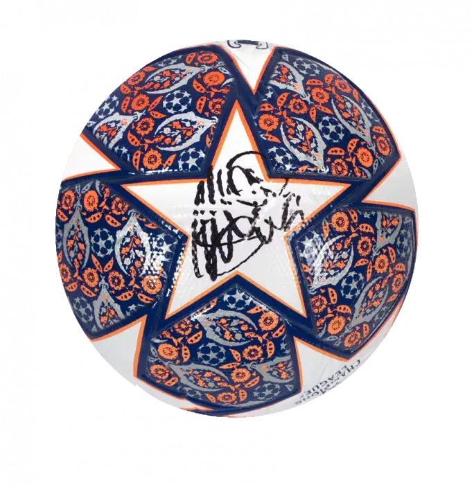 Son Heung-min Signed UEFA Champions League Football