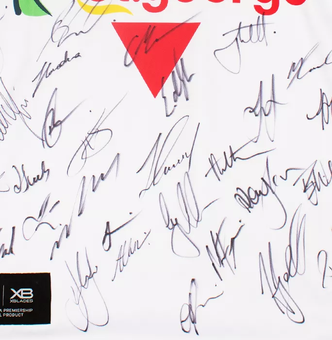 St George Illawarra Dragons Squad Signed 2020 NRL Jersey