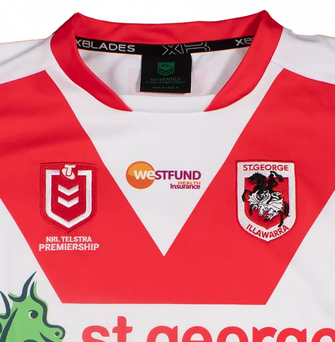 St George Illawarra Dragons Squad Signed 2020 NRL Jersey