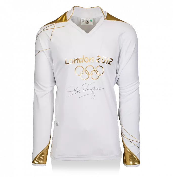 Steve Redgrave Signed London 2012 Olympics Torch Bearer Shirt