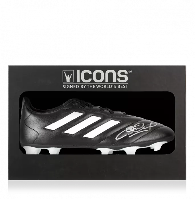 Steven Gerrard Signed Adidas Goletto Football Boot In Deluxe Packaging