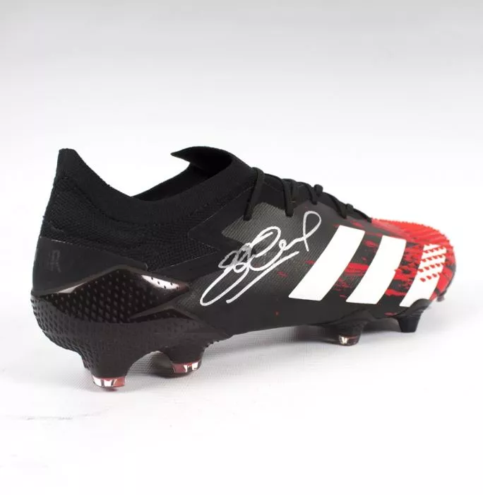 Steven Gerrard Signed Black And Red Adidas Predator 20.1 Boot