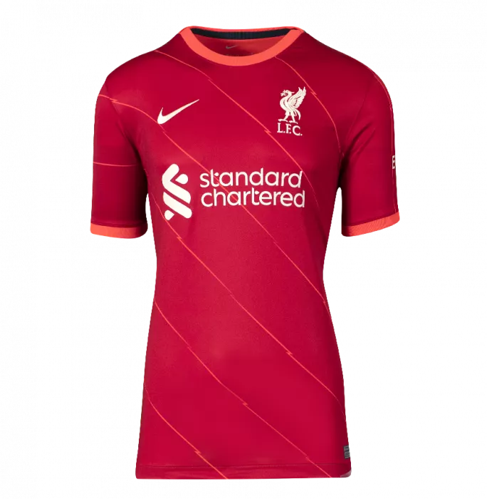 Steven Gerrard Signed Liverpool FC 2021-22 Home Shirt In Hero Frame: Option 1