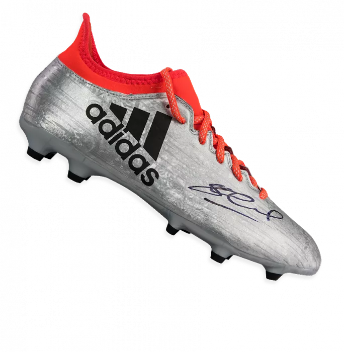 Steven Gerrard Signed Silver Adidas X 16.3 Boot