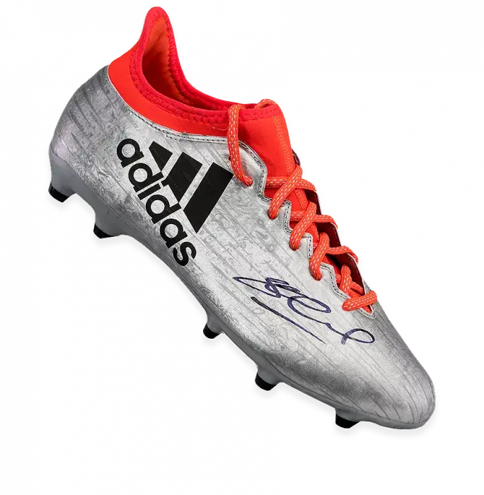 Steven Gerrard Signed Silver Adidas X 16.3 Boot