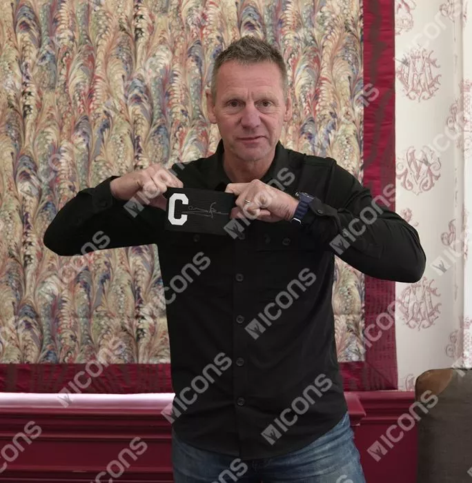 Stuart Pearce Signed And Framed Captain's Armband