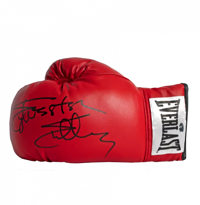 Sylvester Stallone Signed Red Everlast Boxing Glove