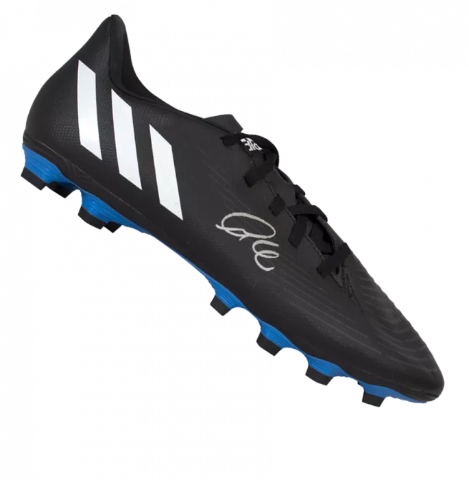 Thiago Alcantara Signed Black Adidas Predator Football Boot In Deluxe Packaging