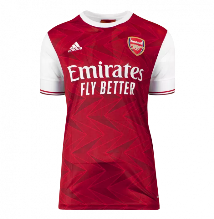 Thierry Henry Back Signed Arsenal 2020-21 Home Shirt In Hero Frame: Option 1