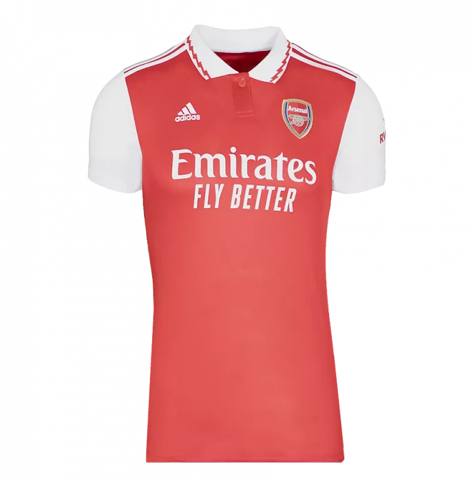 Thierry Henry Back Signed Arsenal 2022-23 Home Shirt With Fan Style Numbers In Hero Frame: Option 1