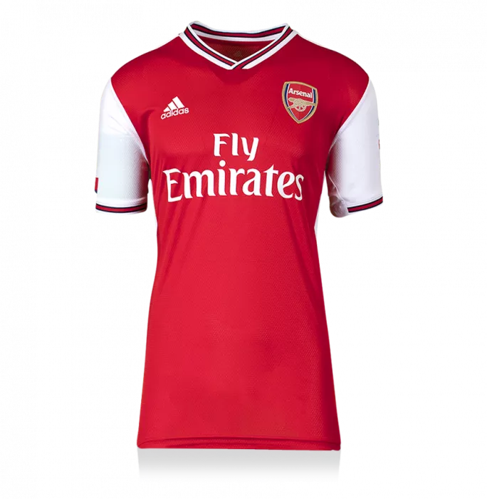 Thierry Henry Back Signed Modern Arsenal Home Shirt In Hero Frame: Option 1