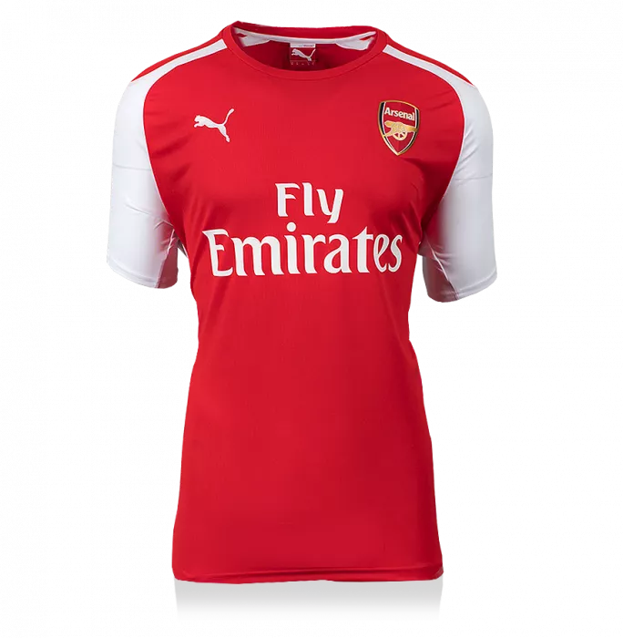 Thierry Henry Back Signed Modern Arsenal Home Shirt