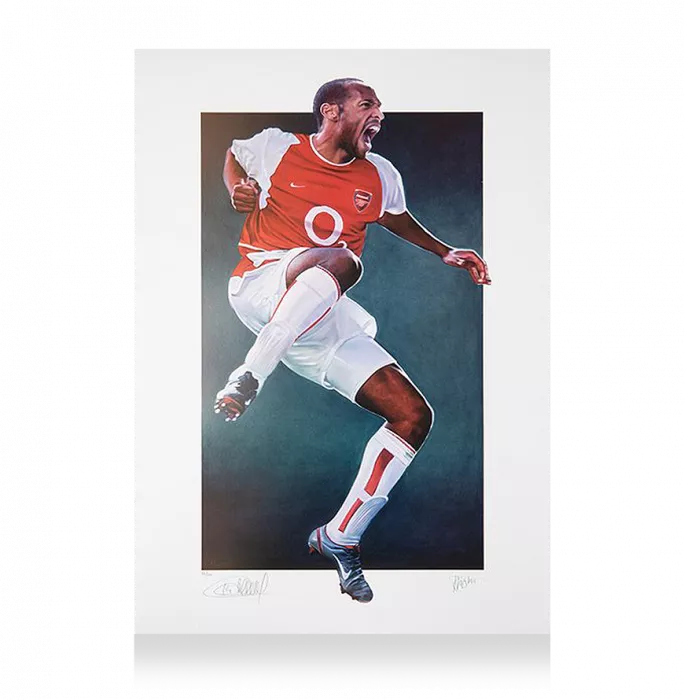 Thierry Henry Special Arsenal Print: North London Legend