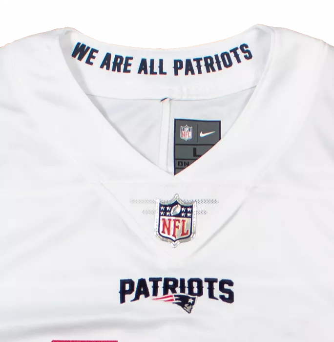 Tom Brady Back Signed Navy New England Patriots Road Jersey