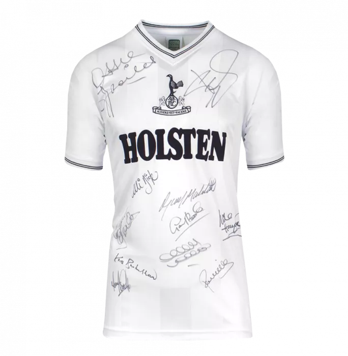 Tottenham Hotspur Multi Front Signed 1983-84 Home Shirt