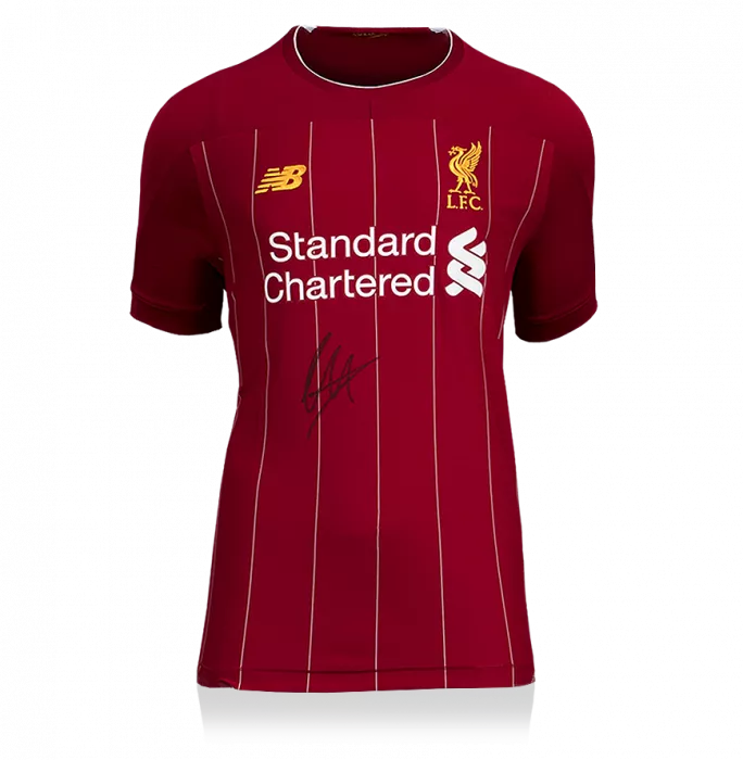 Trent Alexander-Arnold Front Signed Liverpool 2019-20 Home Shirt