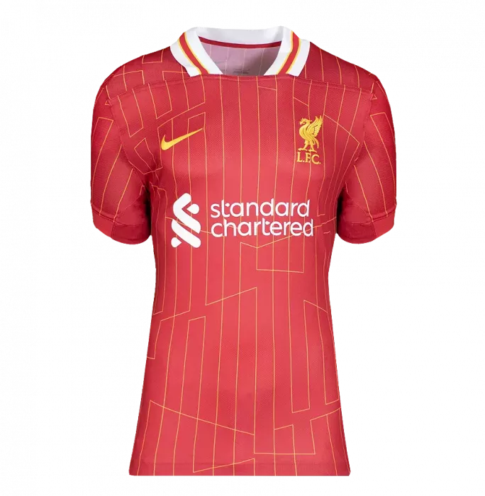 Trent Alexander-Arnold Official UEFA Champions League Back Signed And Framed Liverpool FC 2024-25 Home Shirt