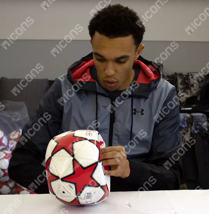 Trent Alexander-Arnold Signed 2019 UEFA Champions League Final Football
