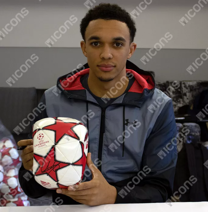 Trent Alexander-Arnold Signed 2019 UEFA Champions League Final Football