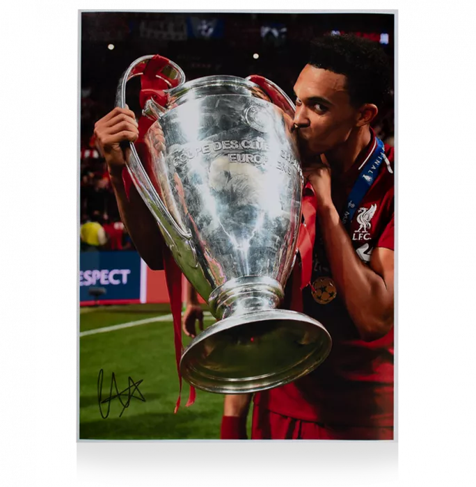 Trent Alexander-Arnold Signed Liverpool Photo: 2019 UEFA Champions League Winner