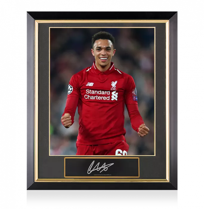 Trent Alexander-Arnold Signed Plaque and Photo Frame: Fans' Favourite