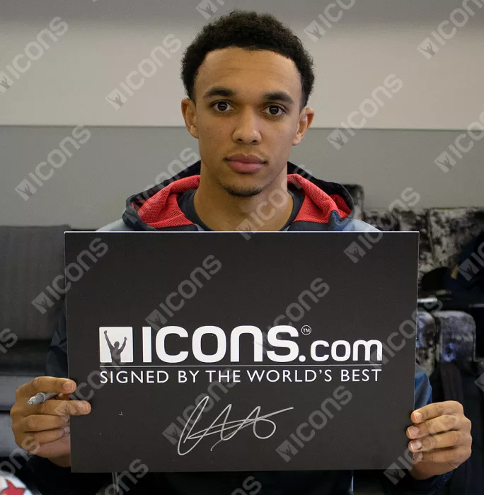 Trent Alexander-Arnold Signed UEFA Champions League Final Football